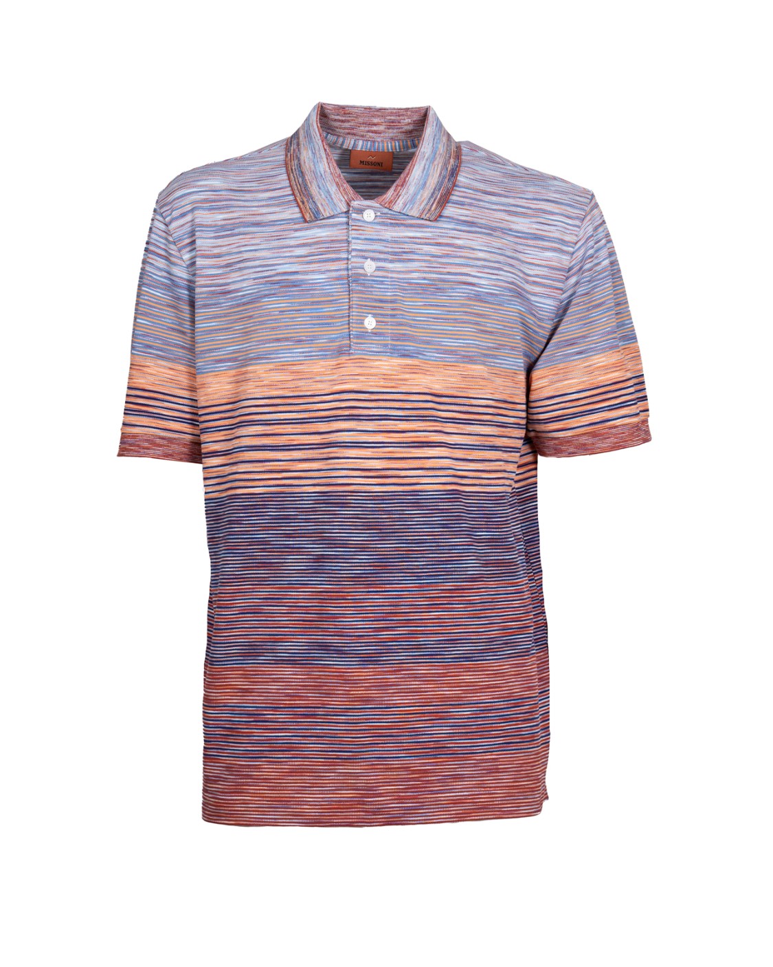 shop MISSONI  Polo: Missoni polo in piquet di cotone fiammato sfumato.
Polo in piquet.
Lavorazione in cotone fiammato sfumato.
Taglio essenziale.
Manica corta.
Composizione: 100%Cotone.
Made in Romania.. US25S20G BJ0014-SM9KV number 4105664